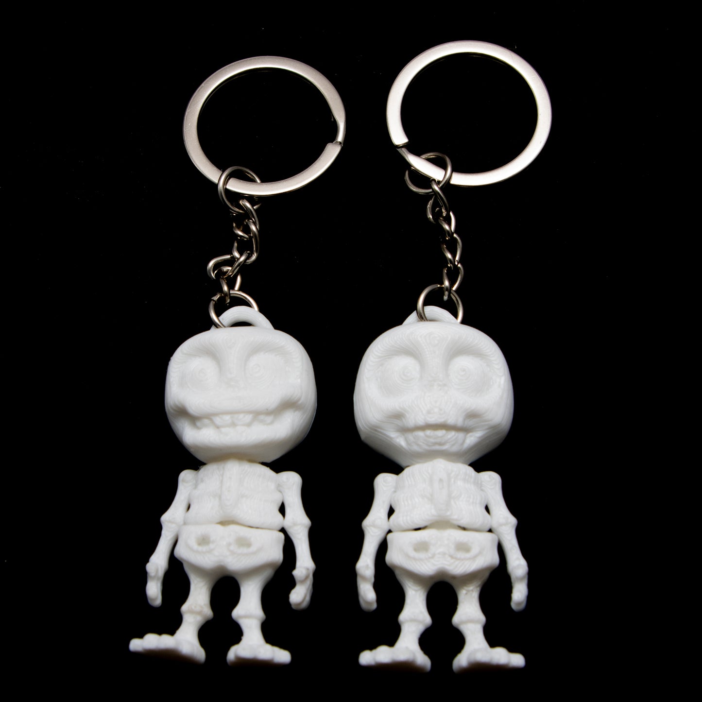 FLEXI SKELETON BUDDIES - Billy & Bob Keyring Set