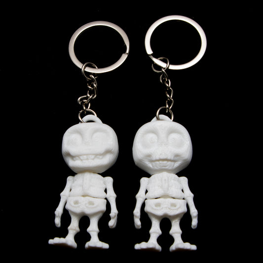 FLEXI SKELETON BUDDIES - Billy & Bob Keyring Set